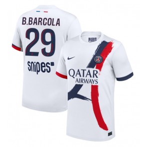 Paris Saint-Germain Bradley Barcola #29 Bortatröja 2025-26 Kortärmad Paris Saint-Germain Bradley Barcola #29 Bortatröja 2025-26 Kortärmad